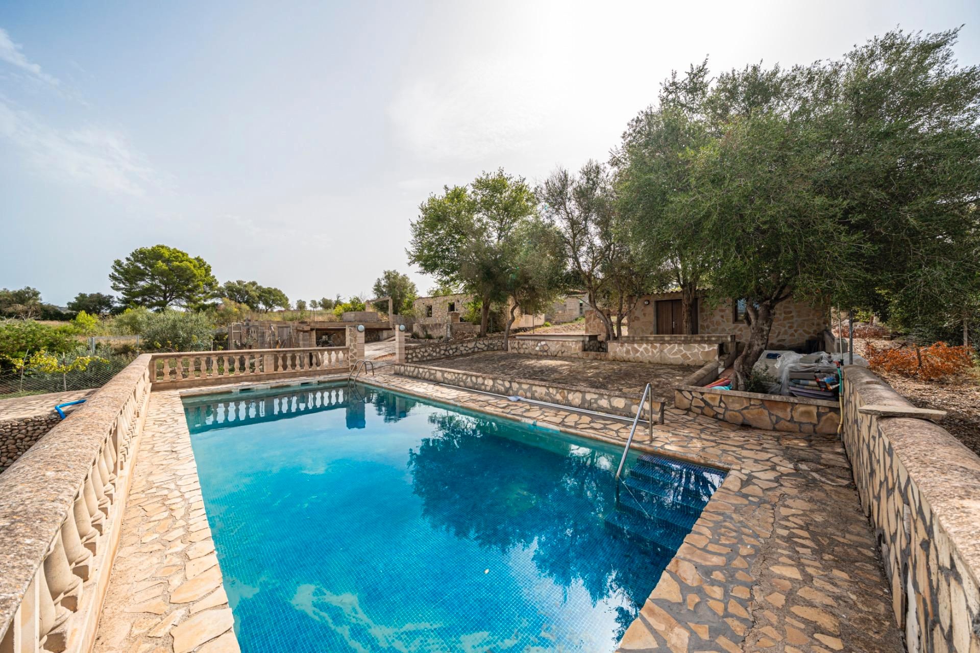 Piscina de Finca rústica en venda en Manacor