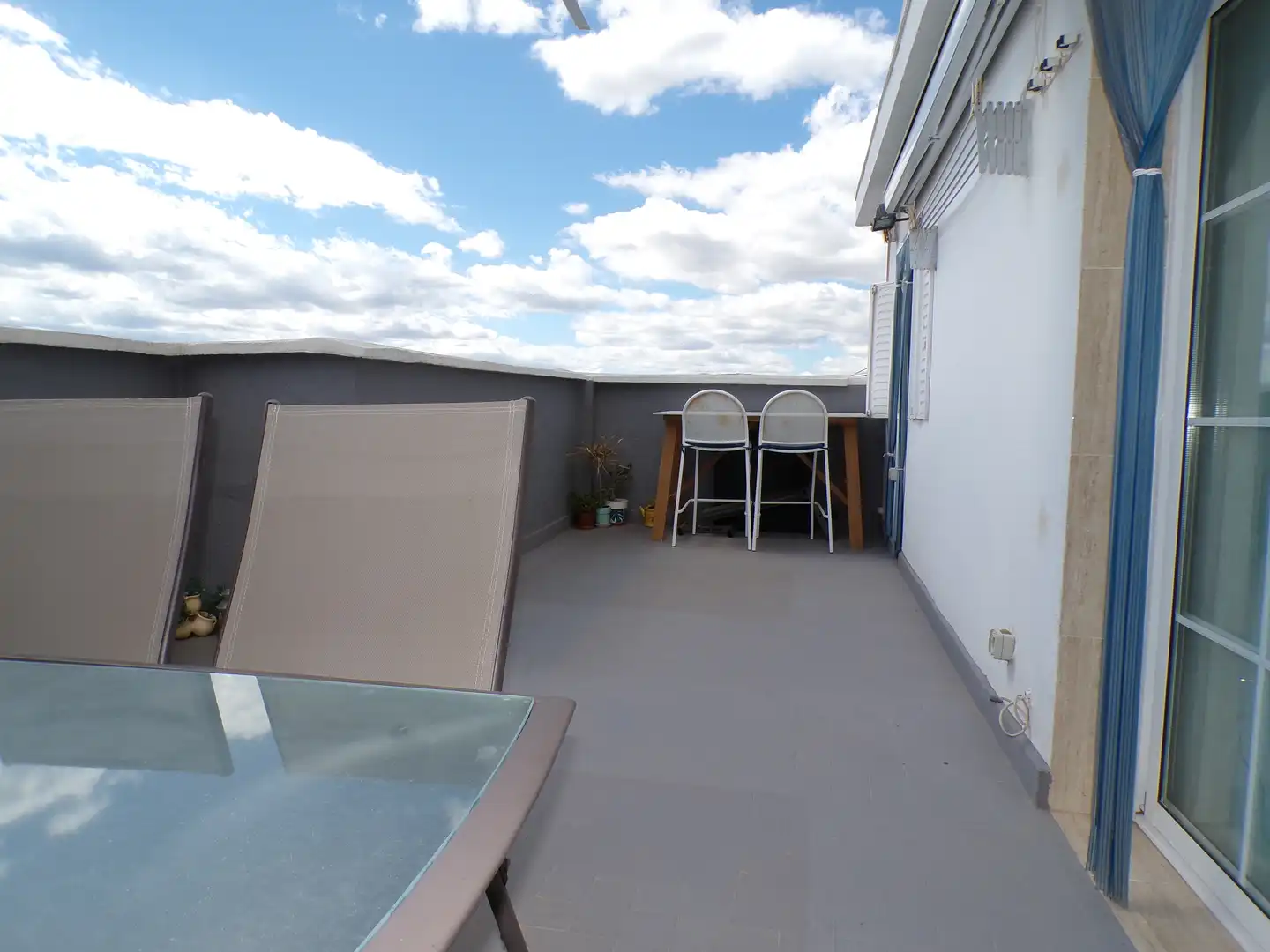 Terrasse von Wohnungen zum Verkauf in Cullera mit Terrasse, Möbliert und Ofen