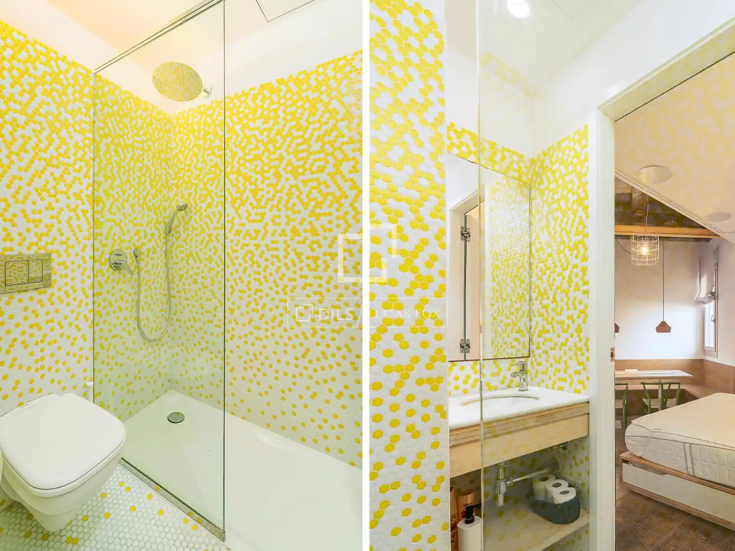 Bathroom of Flat for sale in Barcelona  with Air Conditioner, Heating and Parquet flooring