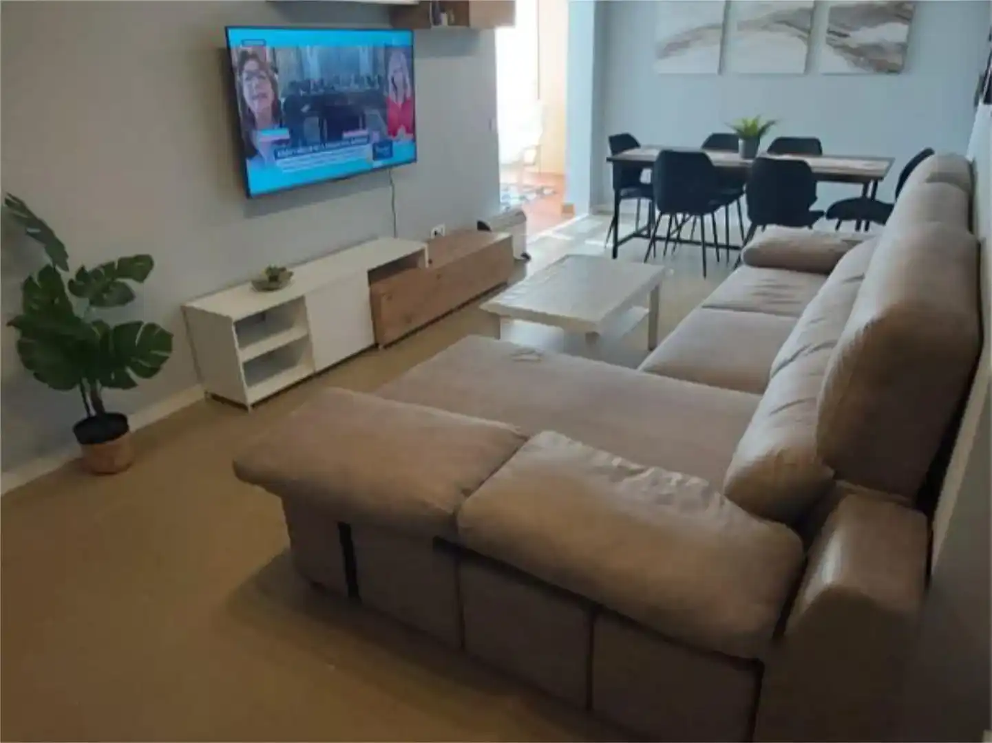 Sala d'estar de Pis de lloguer en Foz, Lugo