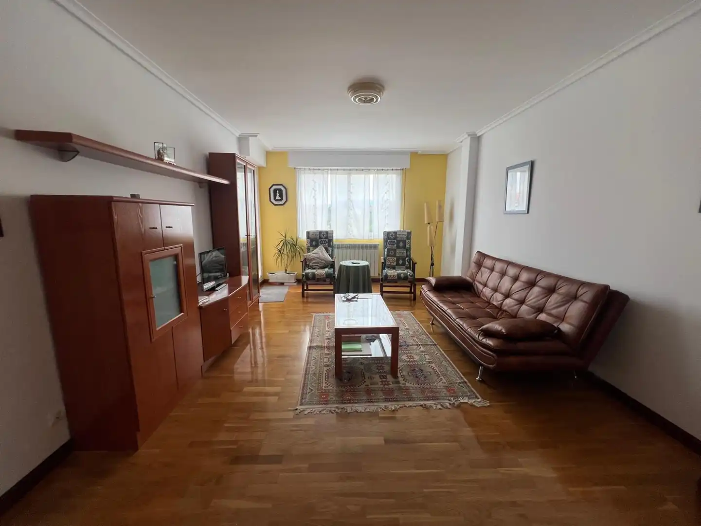 Sala de estar de Piso en venta en  Logroño con Calefacción, Parquet y Terraza