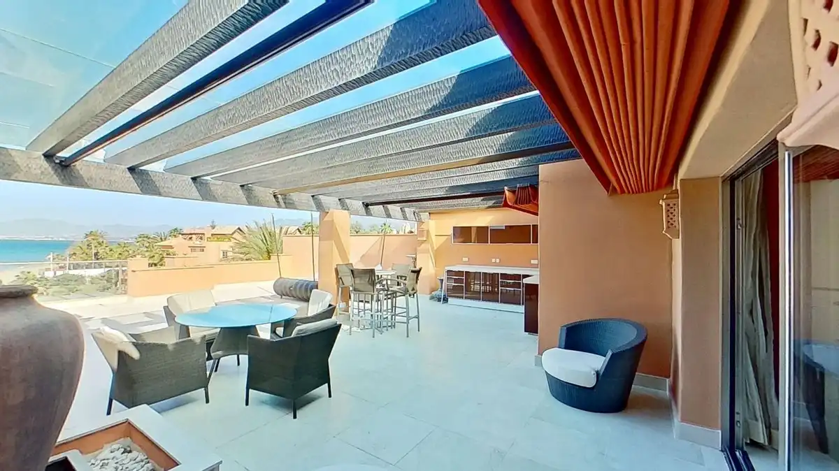 Terraza de Ático en venta en Marbella con Aire acondicionado, Terraza y Sauna