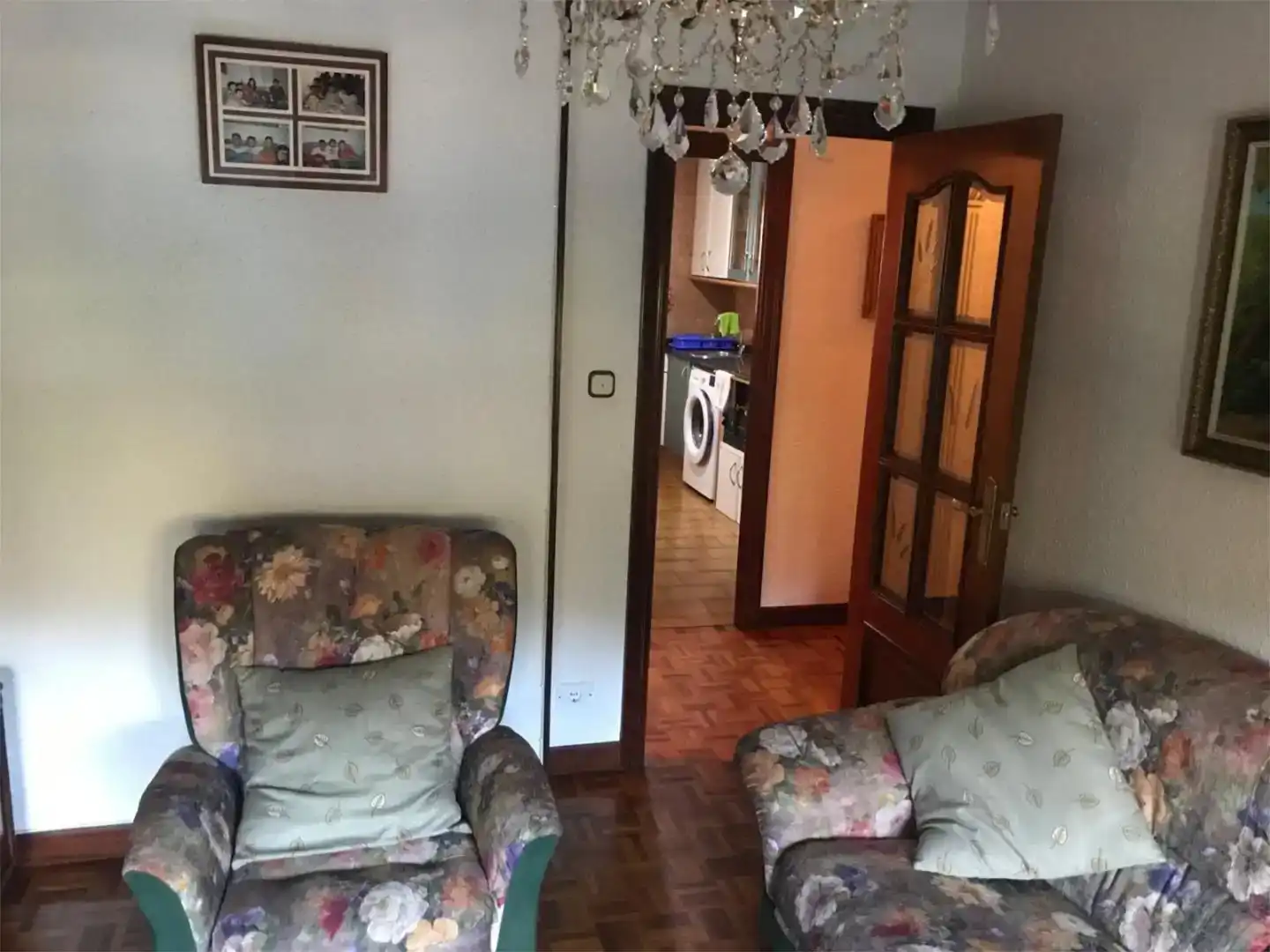 Sala d'estar de Pis en venda en Gordexola amb Parquet, Traster i Moblat