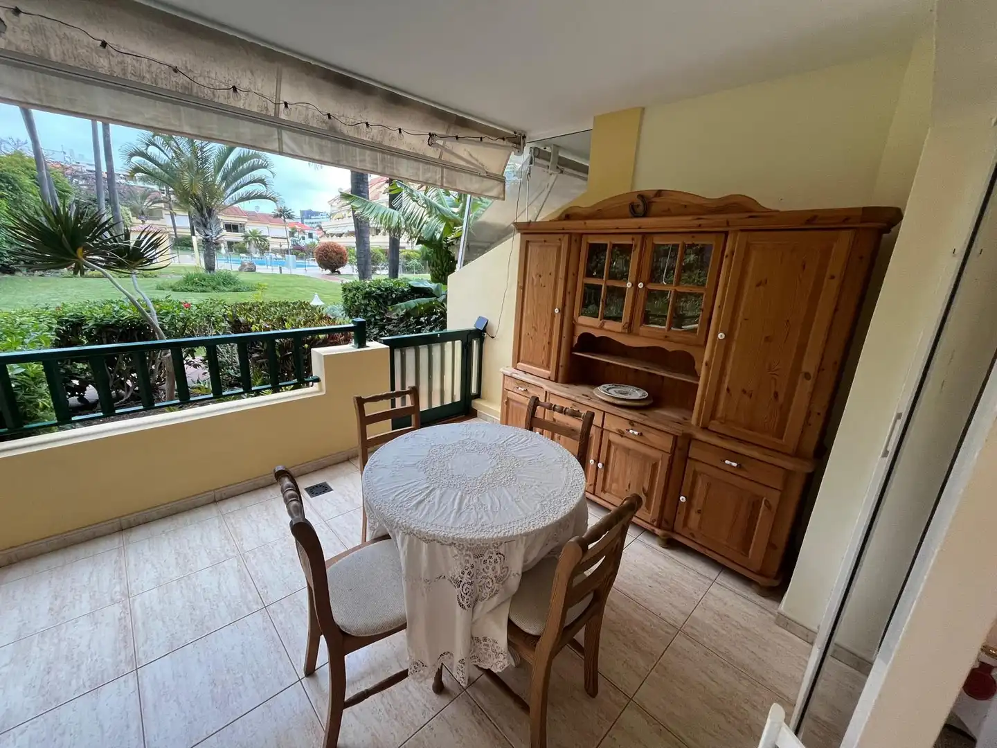 Terraza de Piso de alquiler en Puerto de la Cruz con Amueblado