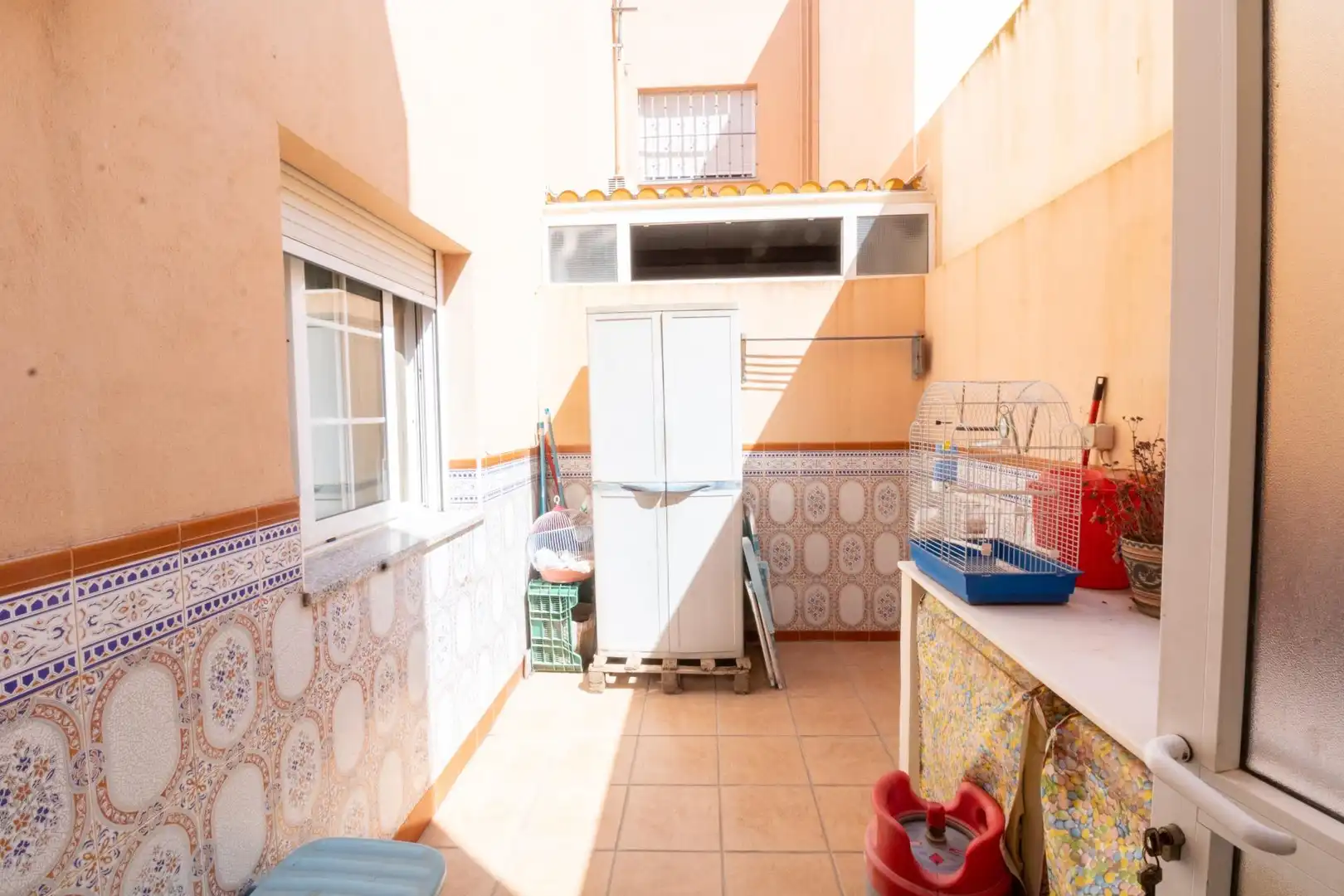 Balcony of Houses for sale in Pechina  with Air Conditioner, Terrace and Balcony