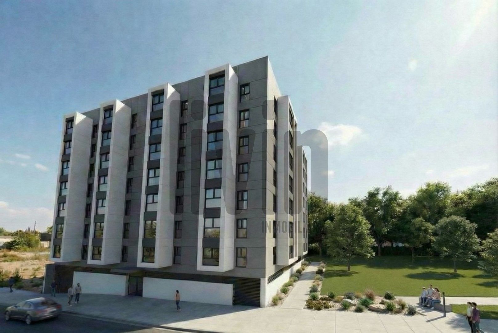 Exterior view of Flat for sale in  Jaén Capital  with Air Conditioner, Heating and Terrace