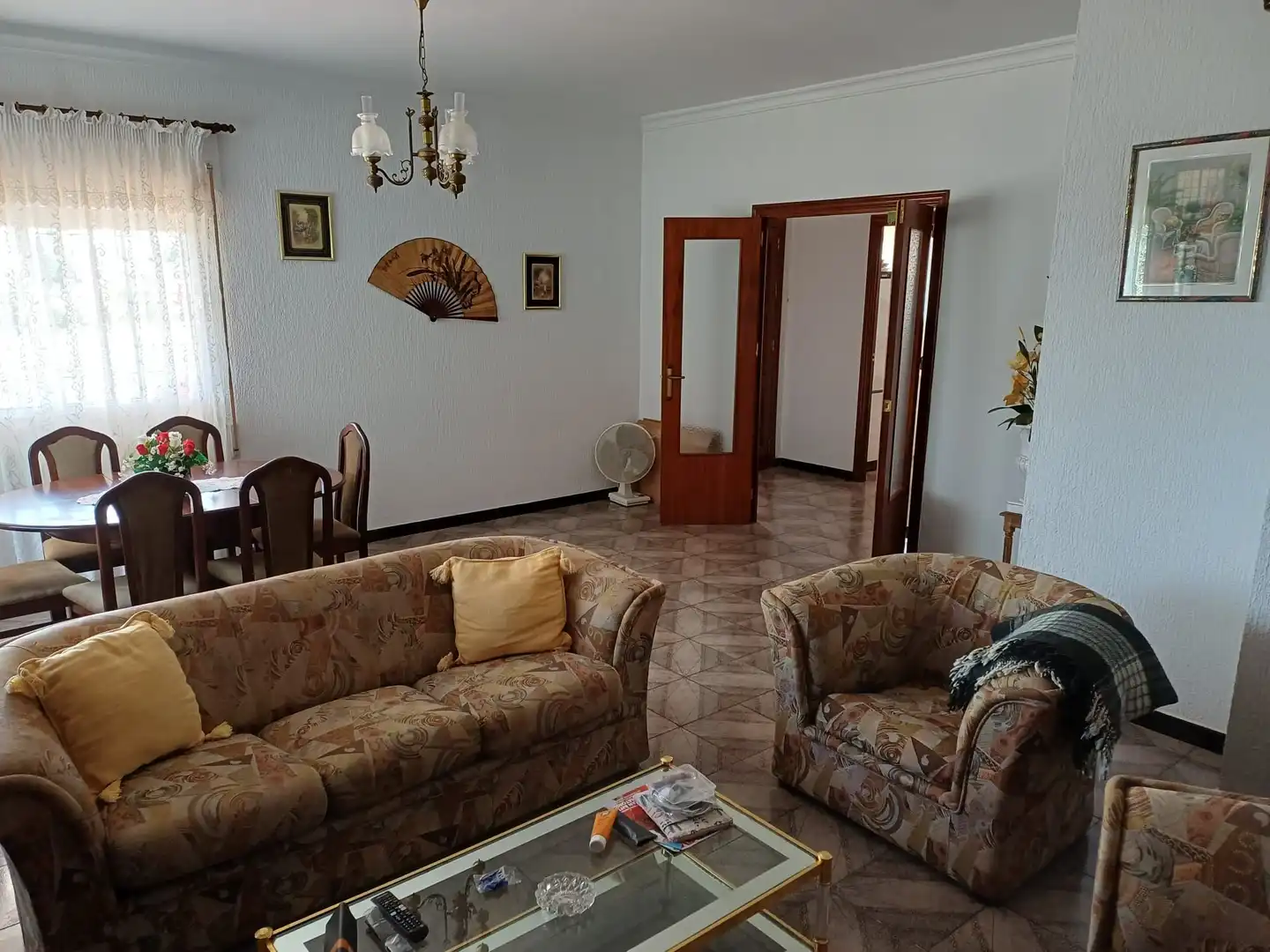 Sala de estar de Finca rústica en venta en Isla Cristina con Jardín privado