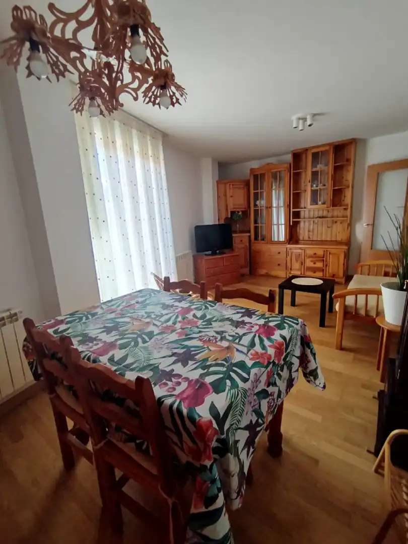 Living room of Flat for rent in Becerril de Campos  with Heating