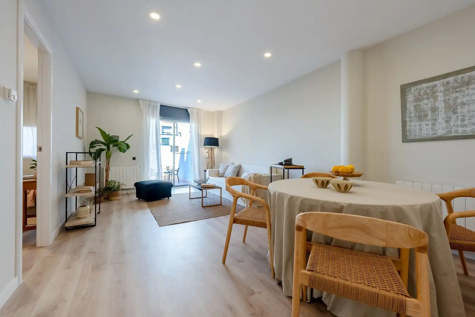 Sala d'estar de Pis en venda en Badalona amb Aire condicionat, Calefacció i Terrassa
