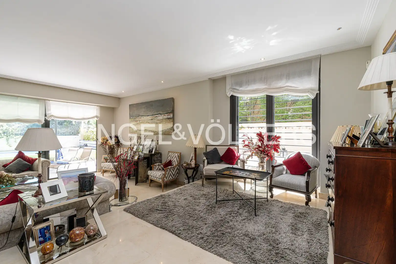 Sala de estar de Casa o chalet en venta en Madrid con Aire acondicionado, Calefacción y Jardín privado