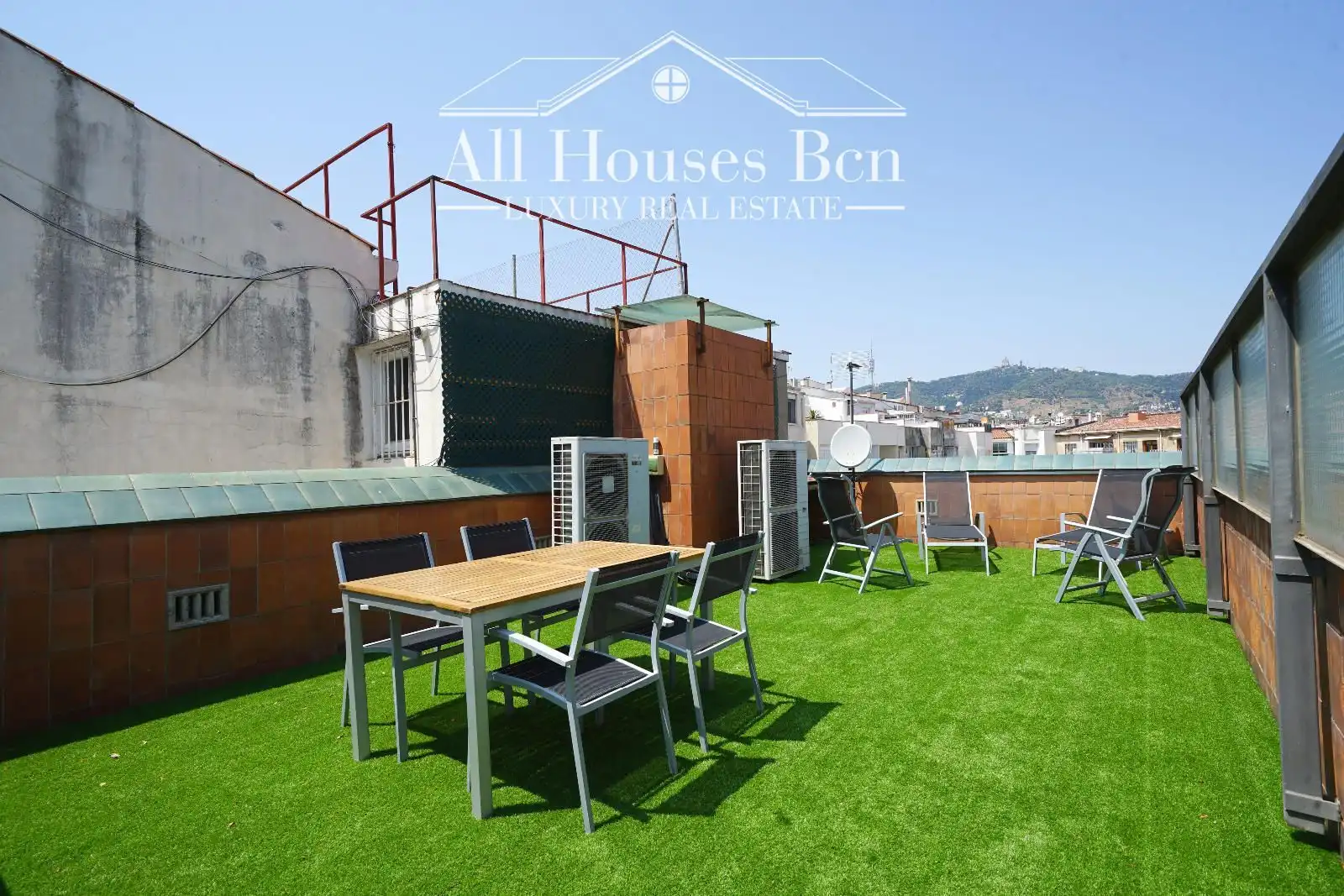 Terrassa de Dúplex en venda en Barcelona amb Aire condicionat, Calefacció i Parquet