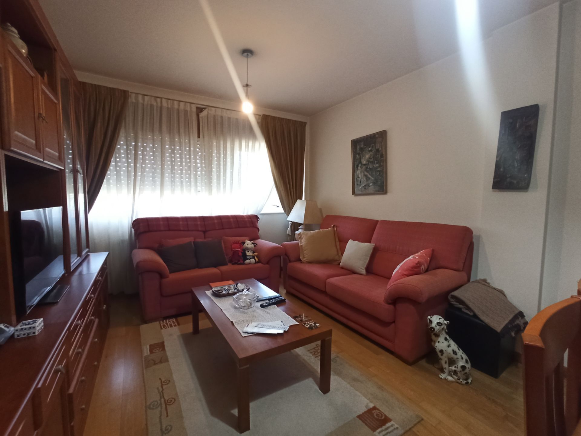 Sala de estar de Piso de alquiler en Santiago de Compostela  con Amueblado