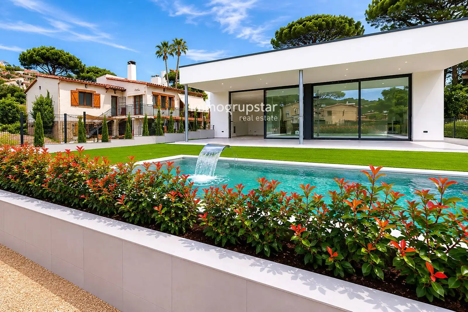 Vista exterior de Casa o chalet en venta en Calonge i Sant Antoni con Aire acondicionado, Calefacción y Terraza