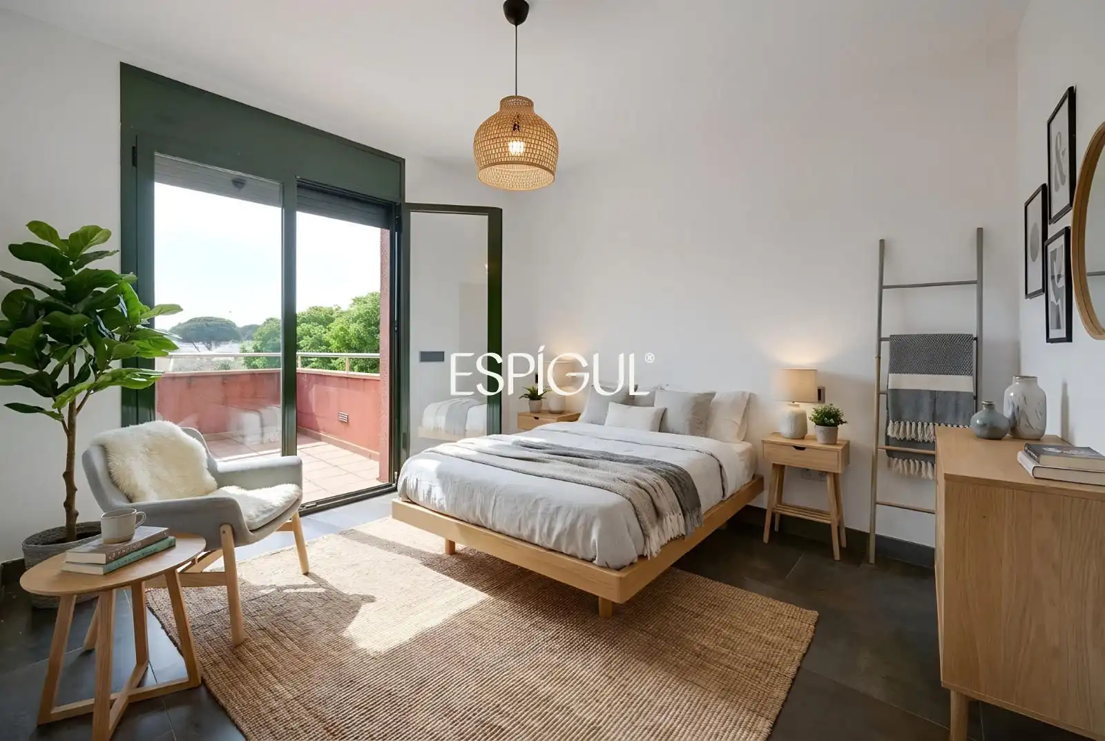 Bedroom of Houses for sale in L'Escala  with Heating, Swimming Pool and Furnished