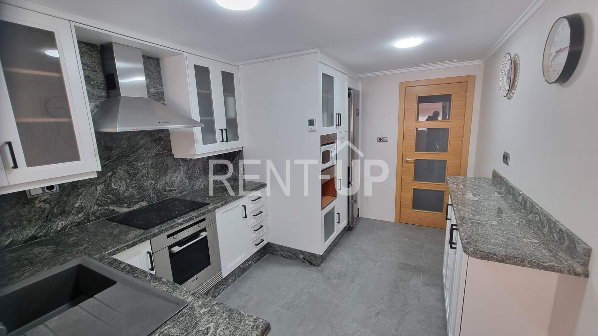 Kitchen of Flat to rent in Xàtiva  with Air Conditioner, Heating and Furnished