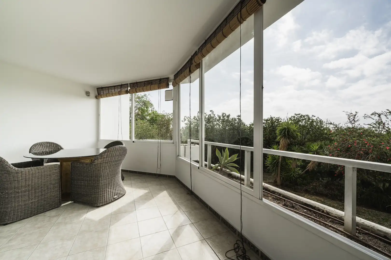 Terrassa de Apartament de lloguer en Marbella amb Aire condicionat, Terrassa i Moblat