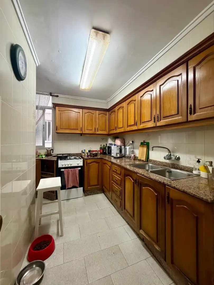Kitchen of Flat for sale in Valencia  with Air Conditioner, Heating and Balcony