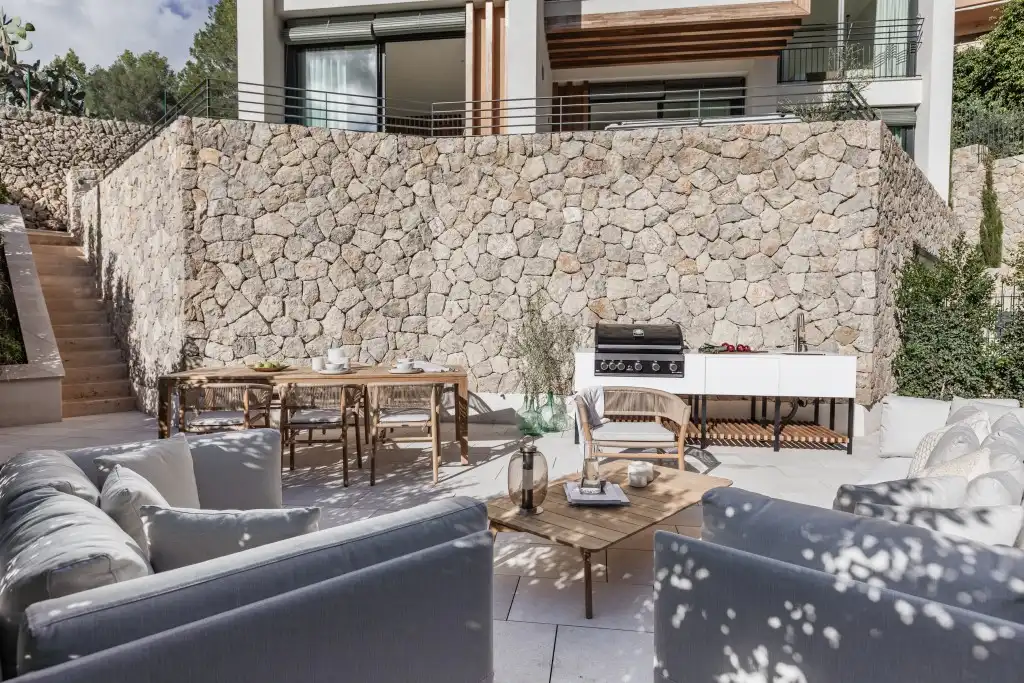 Terrace of Apartments for sale in  Palma de Mallorca  with Air Conditioner, Heating and Private garden