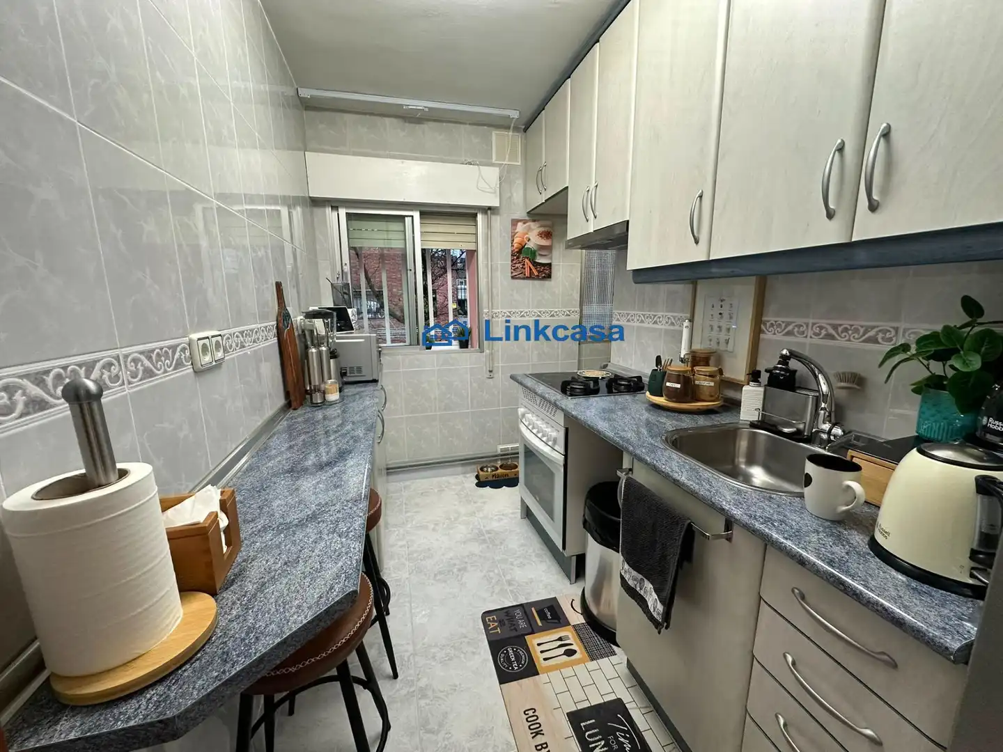 Kitchen of Flat for sale in Madrid  with Air Conditioner and Heating