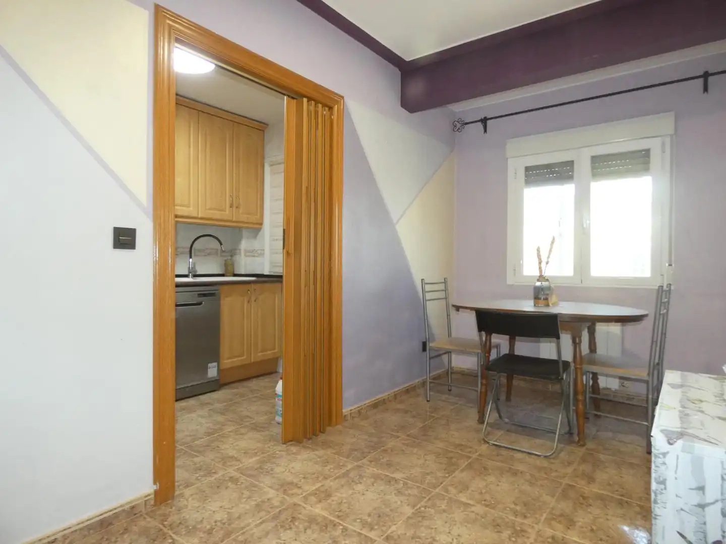 Kitchen of Flat for rent in Zaragoza  with Air Conditioner, Heating and Furnished