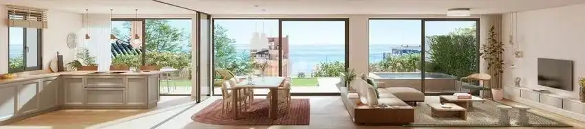 Schlafzimmer von Einfamilien-Reihenhaus zum Verkauf in Málaga mit Klimaanlage, Privatgarten und Terrasse