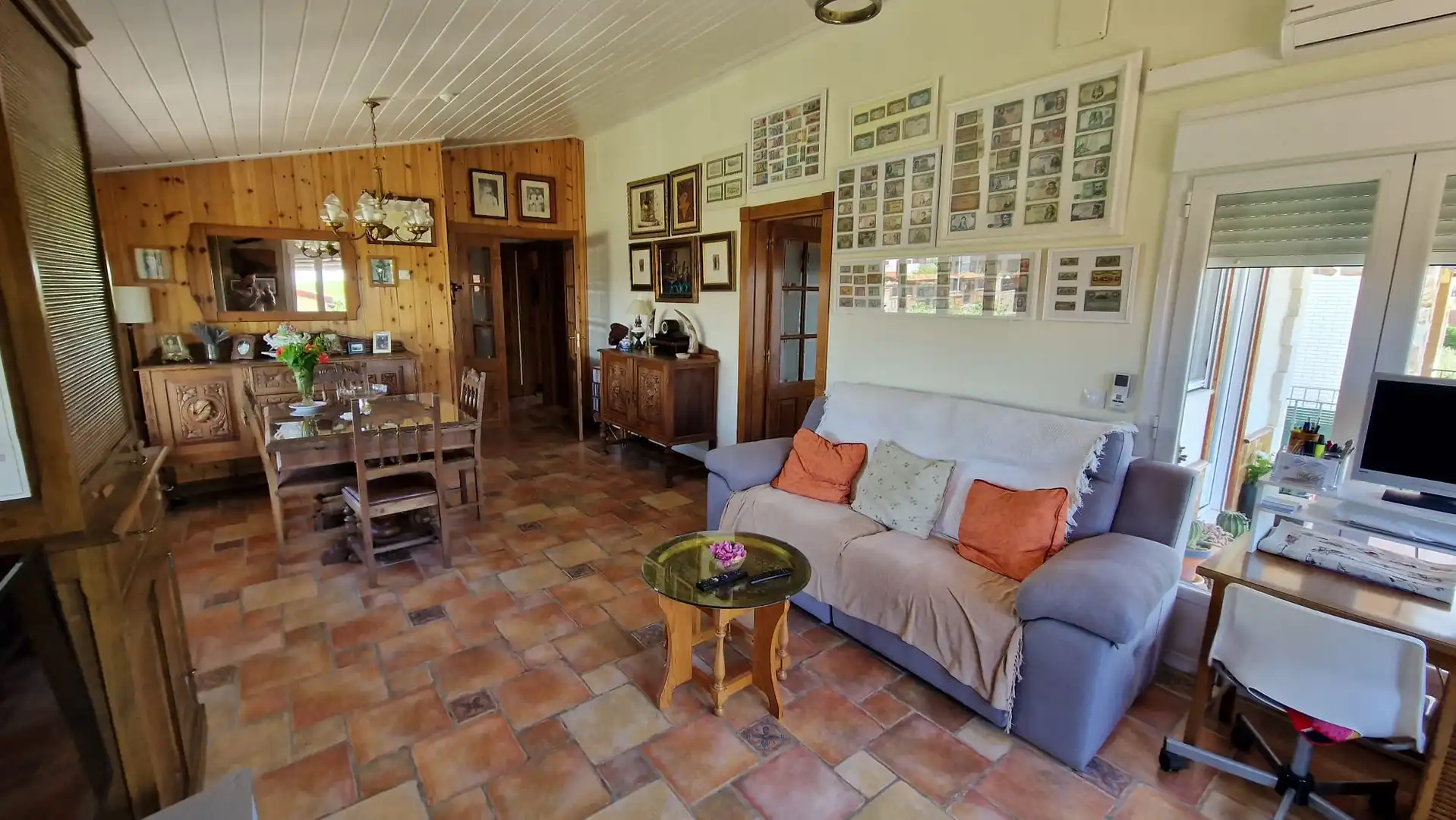 Sala de estar de Casa o chalet en venta en Carrión de los Condes con Calefacción, Jardín privado y Terraza