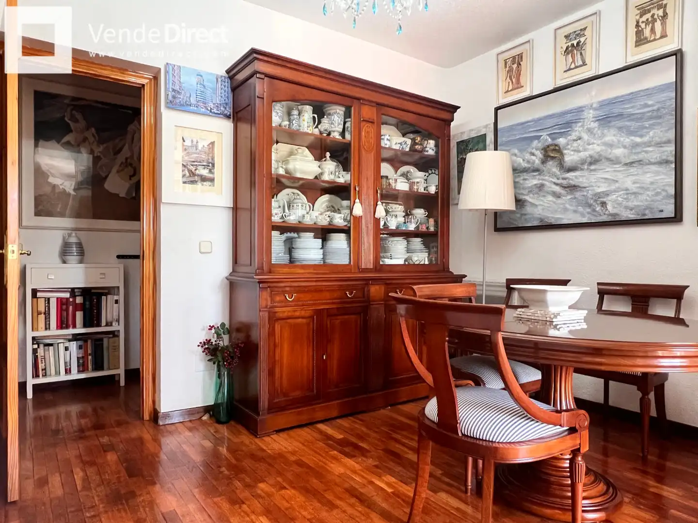 Comedor de Piso en venta en Madrid con Trastero, Amueblado y Balcón