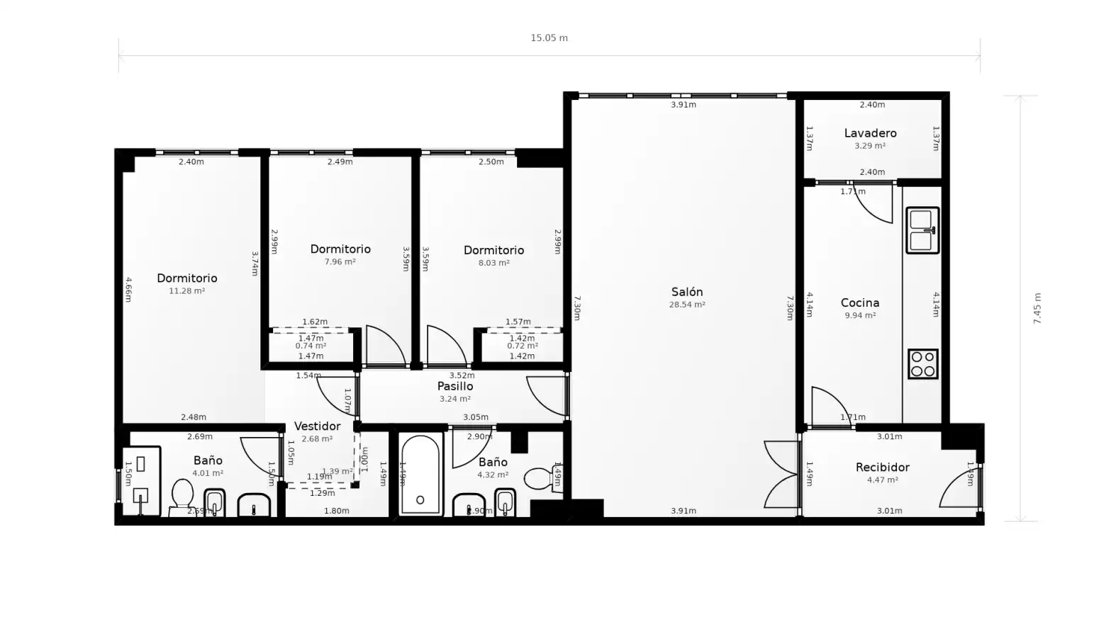 Piso en venta en Vinalesa