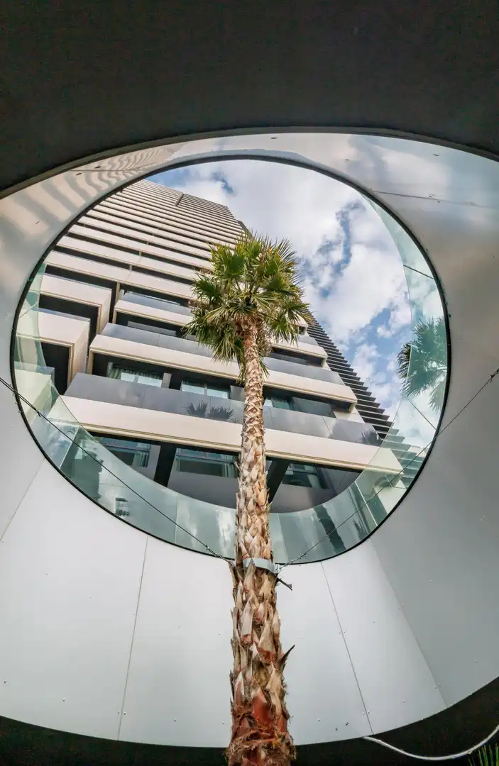 Vista exterior de Apartamento en venta en Madrid con Calefacción, Jardín privado y Piscina comunitaria
