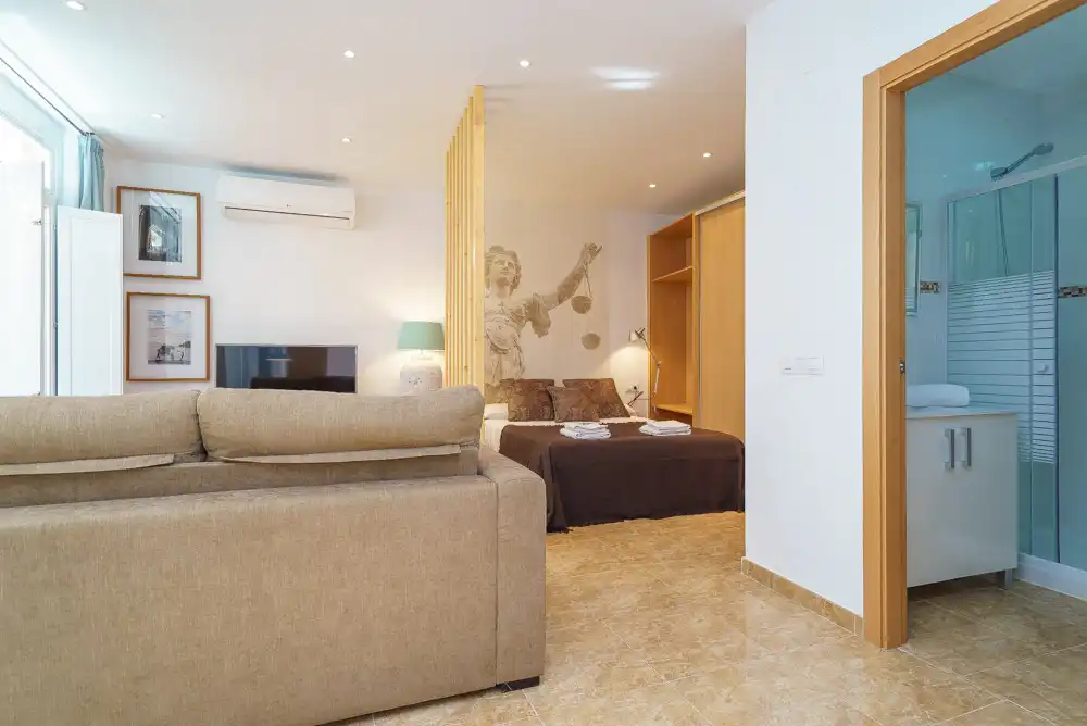 Studio with terrace to rent in Carrer dels Ramellets, imagen 12