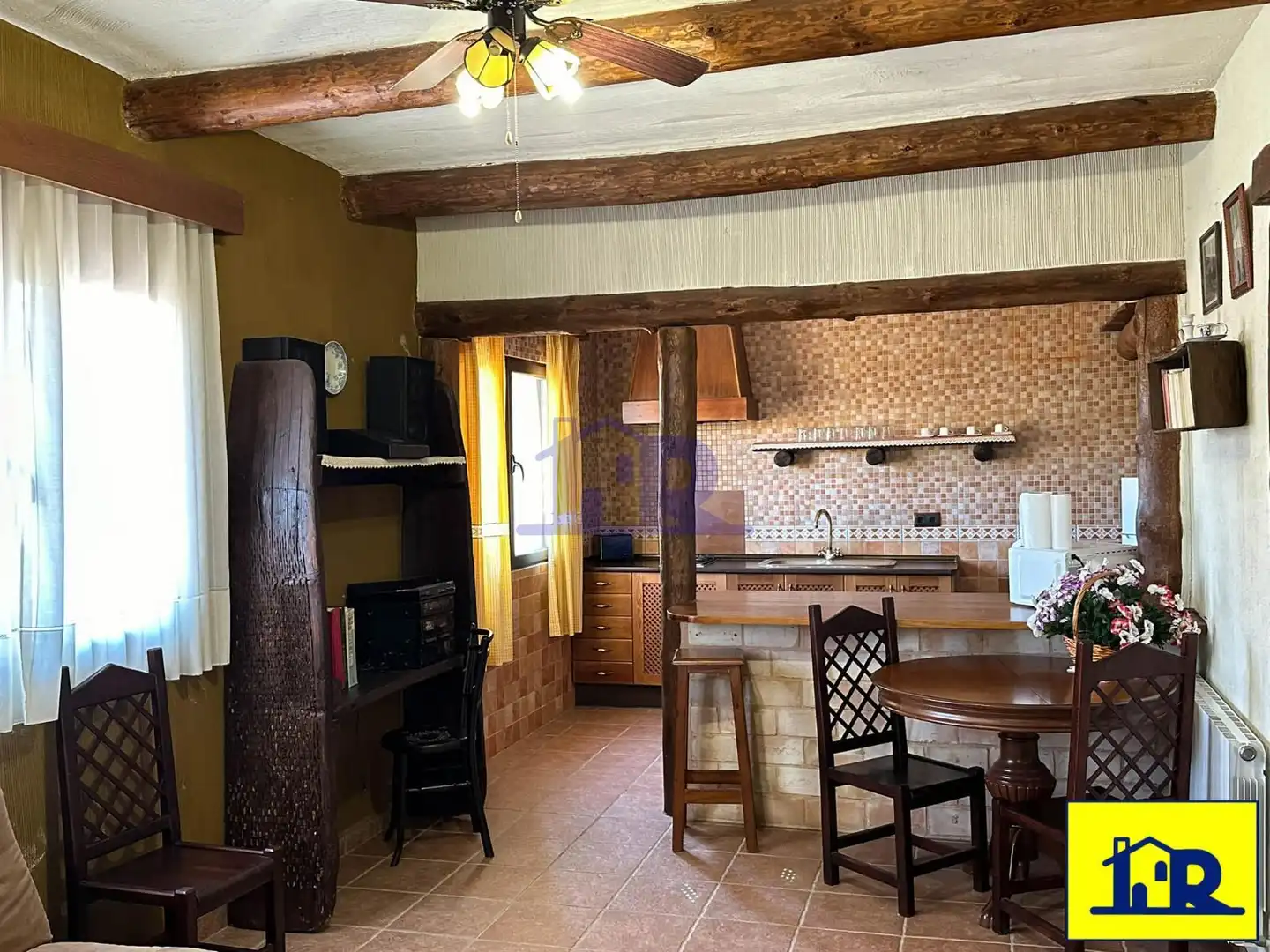 Kitchen of Houses for sale in Villar de Olalla  with Heating, Terrace and Storage room