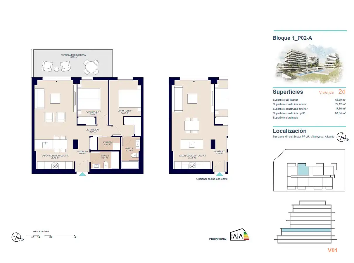 Apartamento con terraza en venta en Platja de Torres, imagen 26