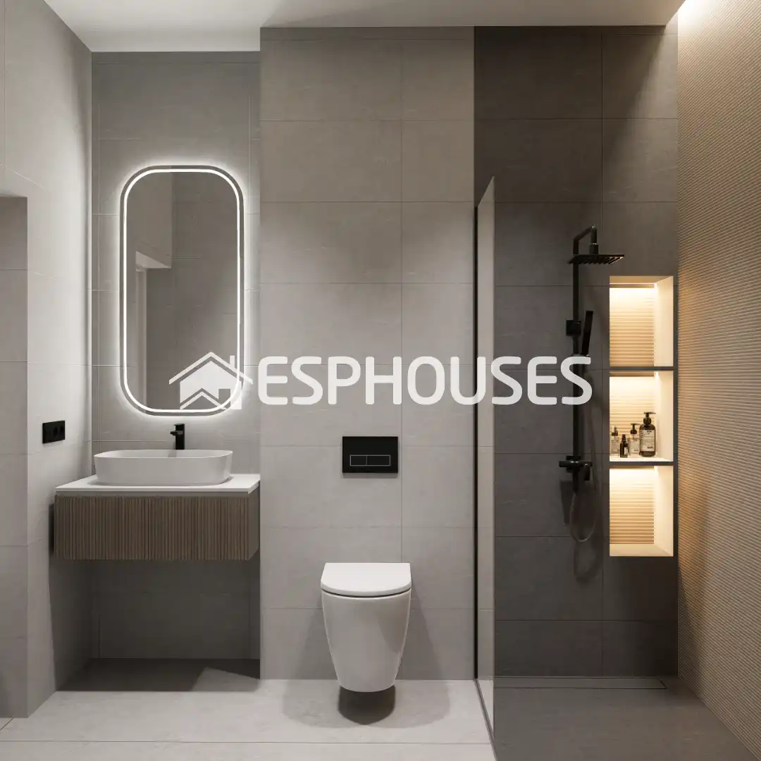 Bathroom of Houses for sale in La Nucia  with Air Conditioner, Swimming Pool and Home automation