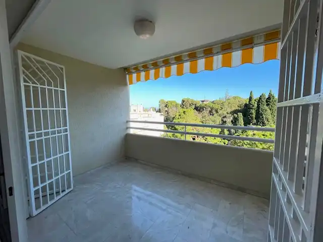 Terraza de Piso de alquiler en Málaga con Terraza, Trastero y Horno
