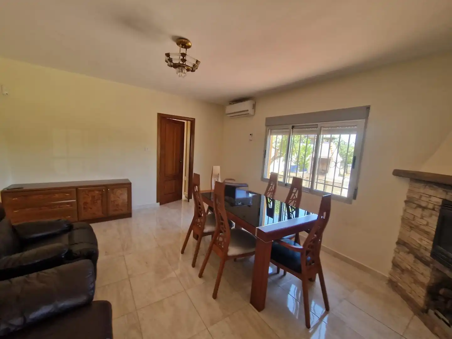 Dining room of Houses for sale in Palomeque  with Heating, Private garden and Storage room