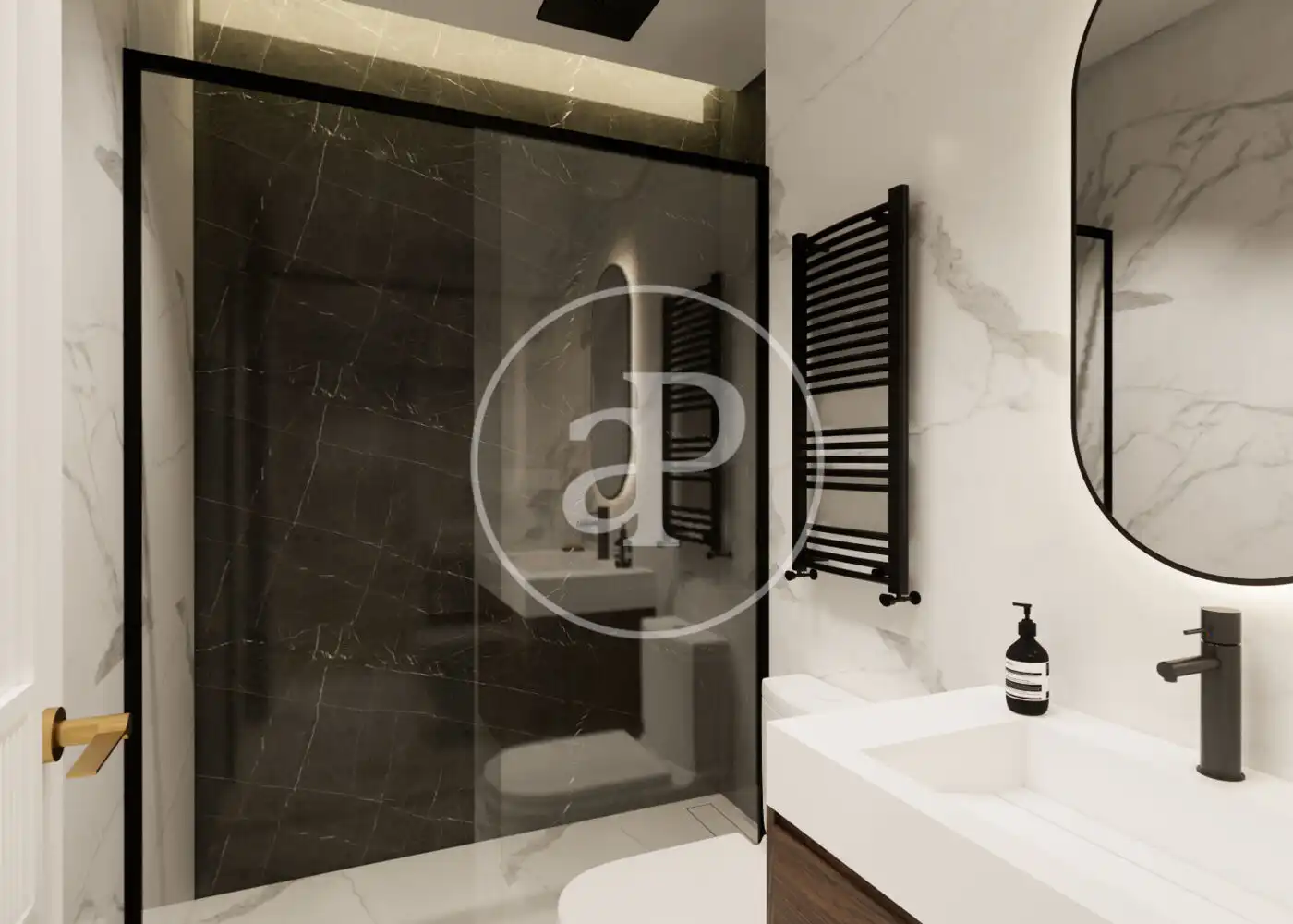 Baño de Piso en venta en Madrid con Aire acondicionado, Calefacción y Terraza