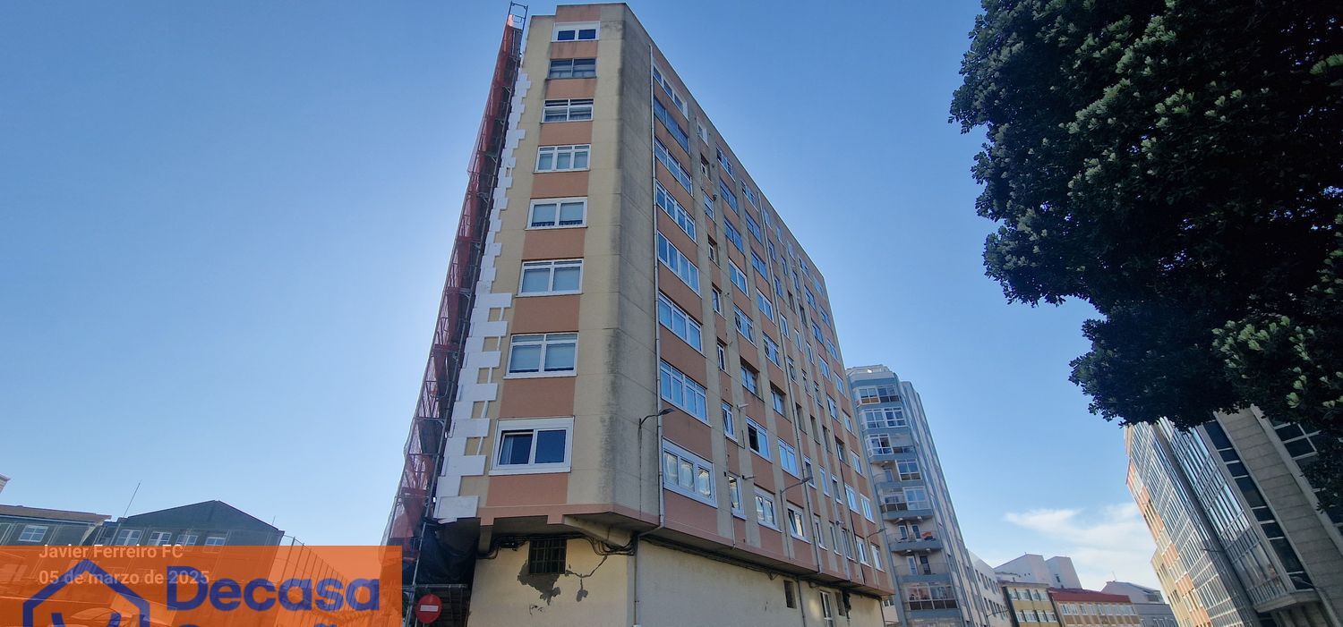 Exterior view of Flat for sale in A Coruña Capital   with Storage room