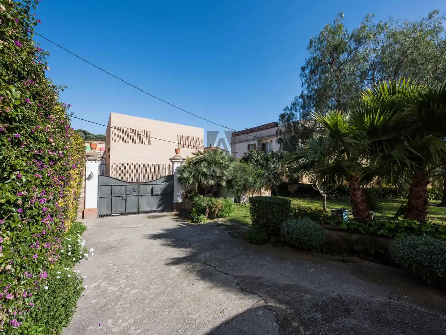 Vista exterior de Finca rústica en venta en Cabrera de Mar con Calefacción, Terraza y Trastero