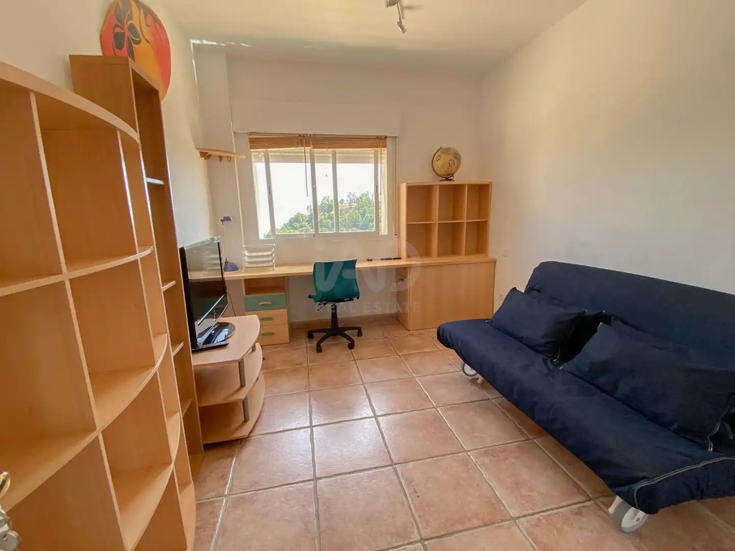 Schlafzimmer von Dachboden zum Verkauf in Málaga mit Klimaanlage, Heizung und Terrasse