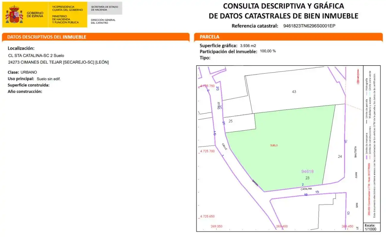 Residencial en venda en Cimanes del Tejar