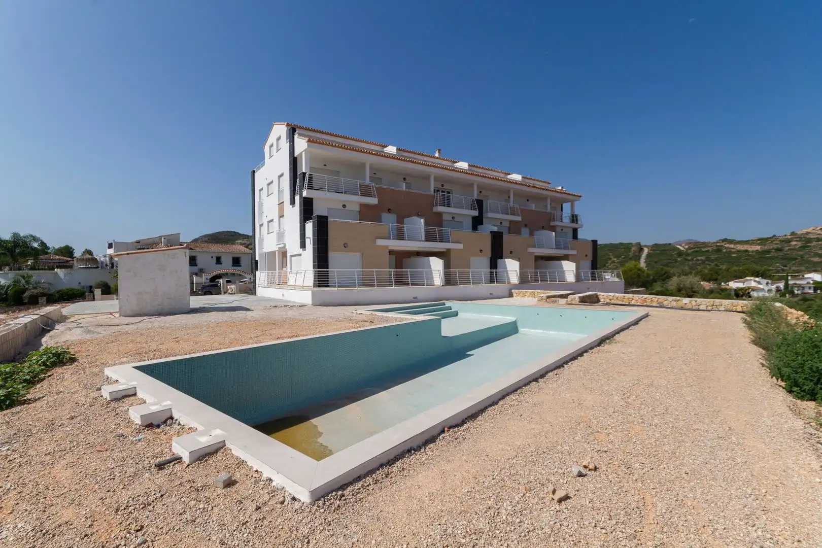 Piscina de Apartamento en venta en Pego con Aire acondicionado, Calefacción y Jardín privado