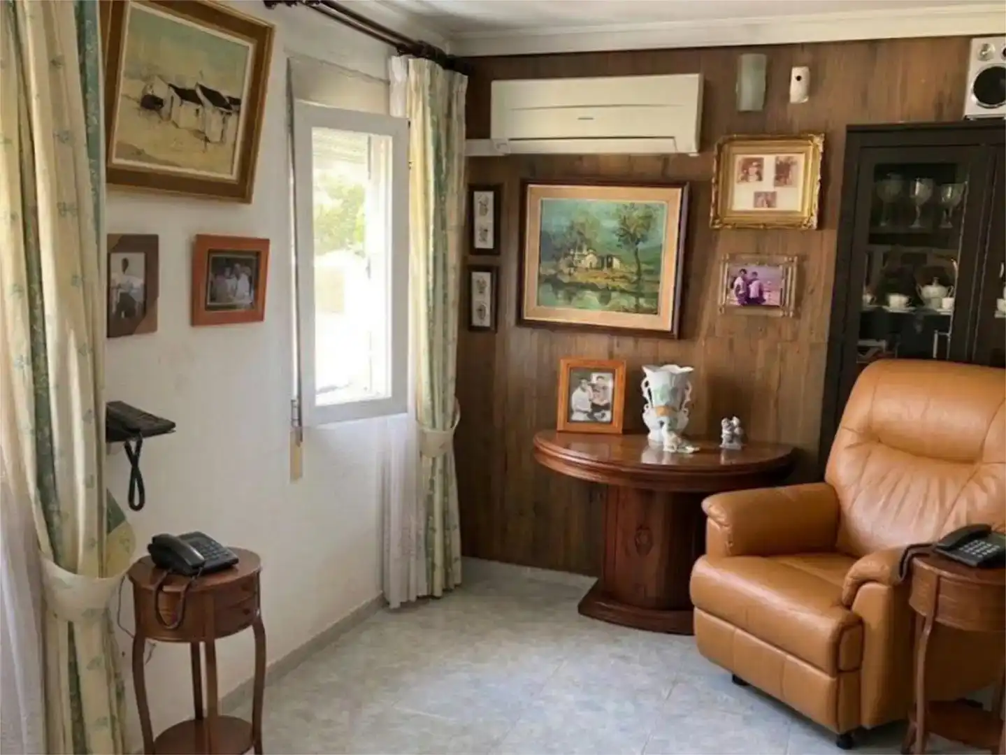 Sala d'estar de Pis en venda en Málaga Capital amb Aire condicionat