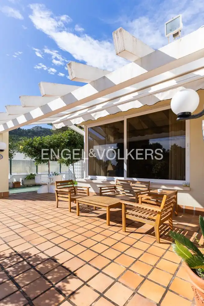 Terraza de Finca rústica en venta en Benicasim / Benicàssim con Calefacción, Jardín privado y Terraza
