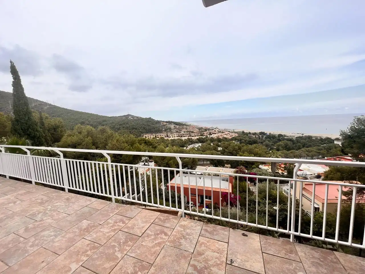Terrasse von Haus oder Chalet zur Miete in Sitges mit Klimaanlage, Privatgarten und Terrasse