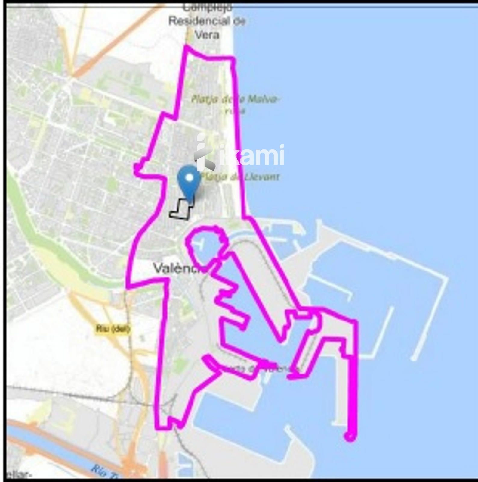 Vista exterior de Pis en venda en  Valencia Capital amb Terrassa