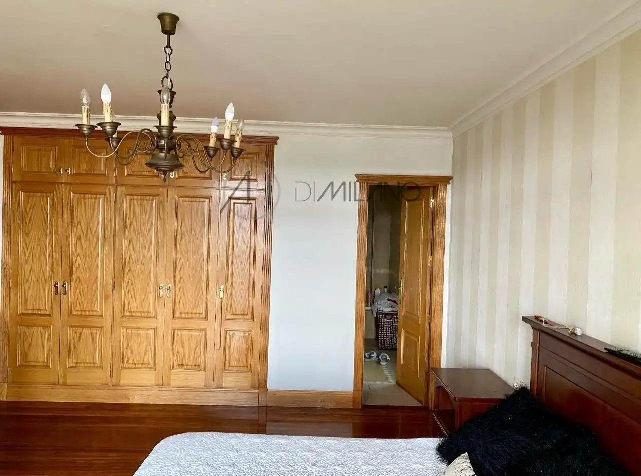 Dormitori de Casa o xalet en venda en Moaña amb Calefacció, Jardí privat i Terrassa