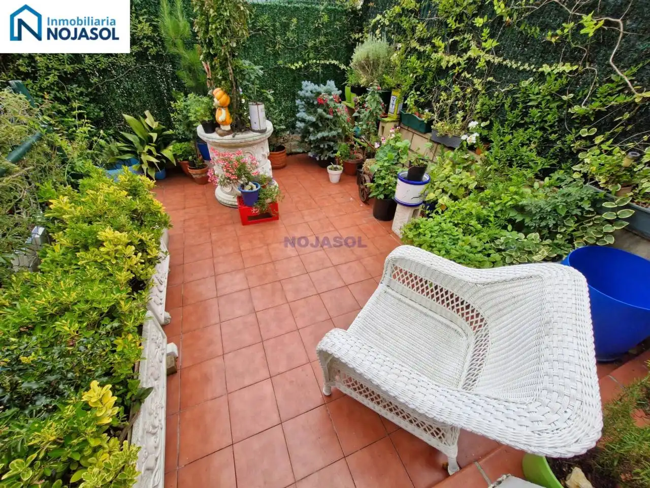 Terrassa de Casa adosada en venda en Meruelo amb Calefacció, Jardí privat i Terrassa