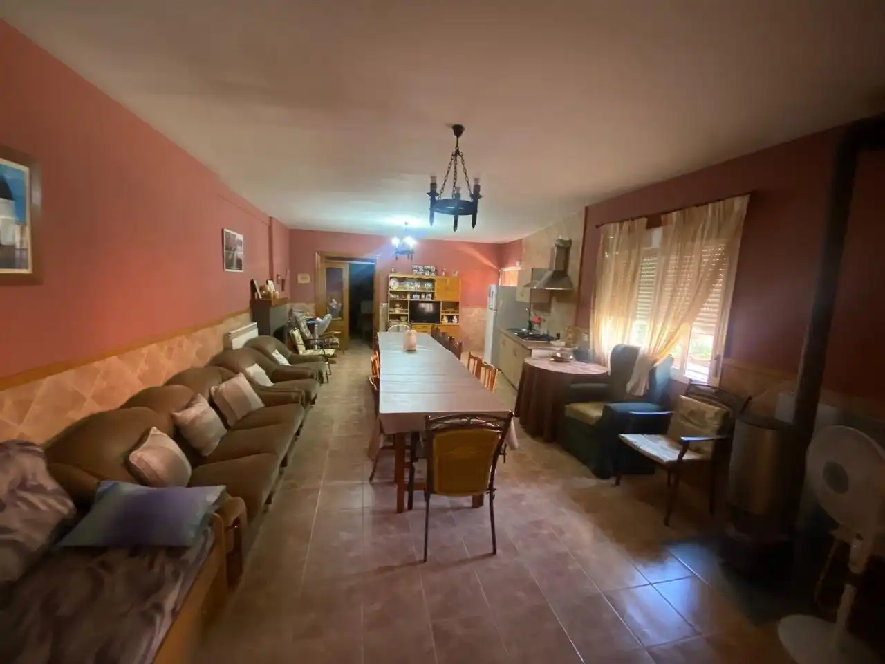 Menjador de Casa o xalet en venda en Daimiel amb Aire condicionat, Calefacció i Jardí privat