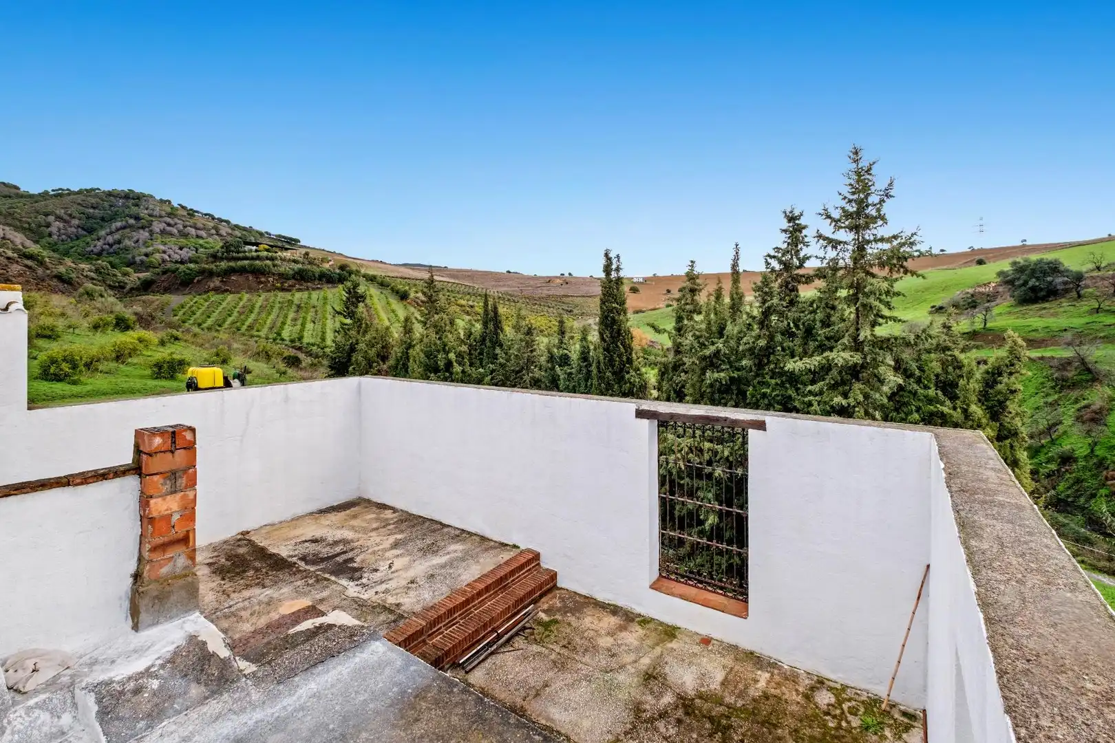 Jardín de Finca rústica en venta en Casarabonela con Terraza y Piscina