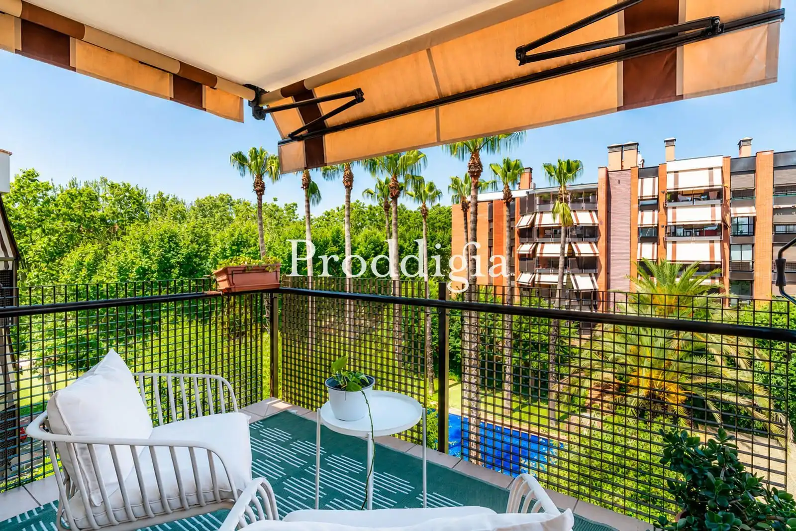 Terrace of Flat for sale in Sant Cugat del Vallès  with Air Conditioner, Heating and Terrace